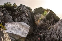 Bergsteigen in den Alpen