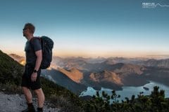 Sonnenuntergang am Herzogstand Sonnenuntergang am Herzogstand