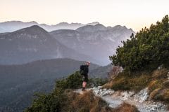 Sonnenuntergang in den Bergen Sonnenuntergang in den Bergen