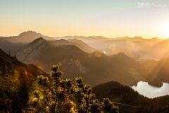 Herzogstand bei Sonnenaufgang Herzogstand bei Sonnenaufgang