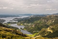 Bergens fjellstrekninger in Norwegen