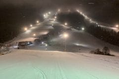 Nachtski fahren am Wilden Kaiser