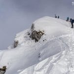 Aufstieg mit Schneeschuhen zum Sonntagshorn