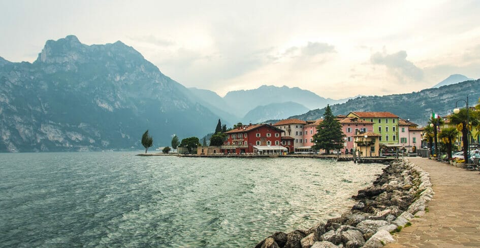 am Hafen von Torbole, Porto di Torole