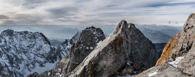 Gipfelpanorama vom Ellmauer Halt