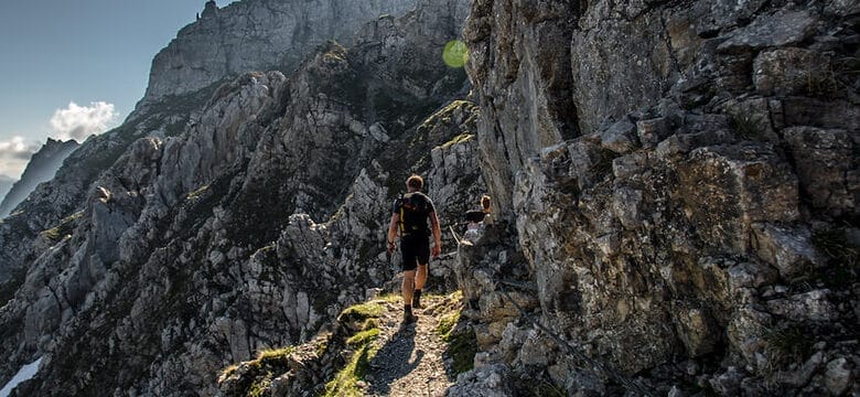 Wandern auf der Zugspitze 