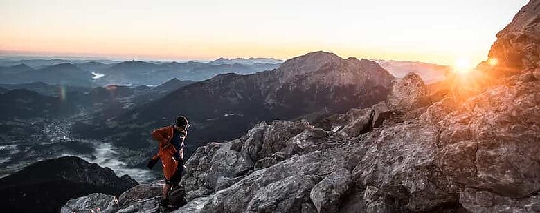 Sonnenaufgang am Watzmann beim Königssee 