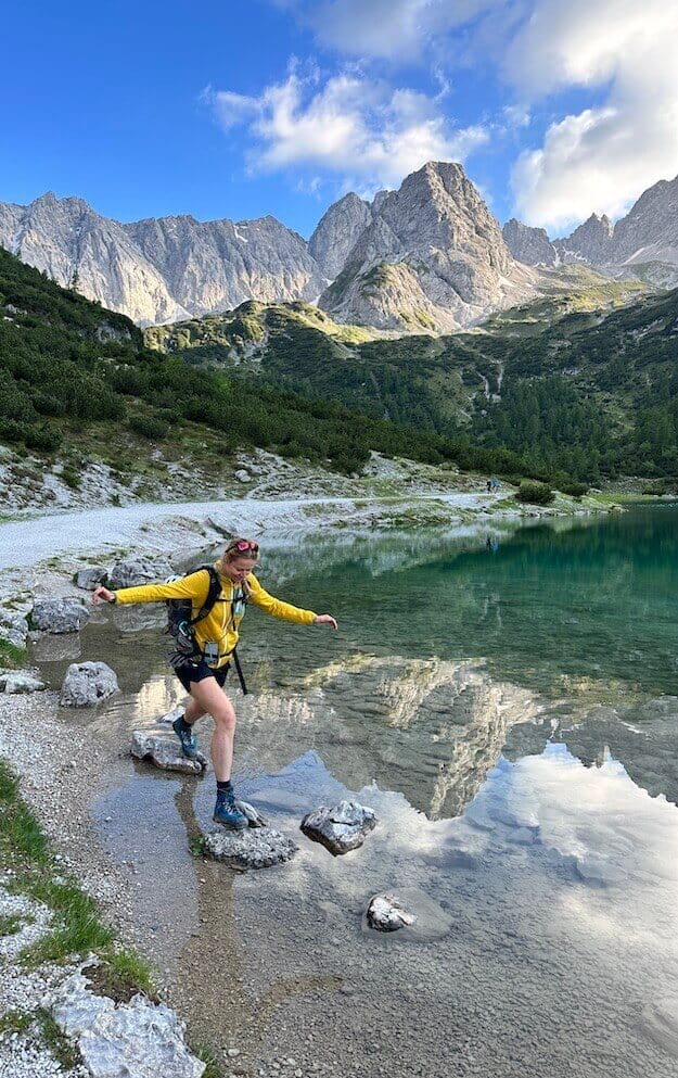Bergsee am Fuße vom Tajakopf